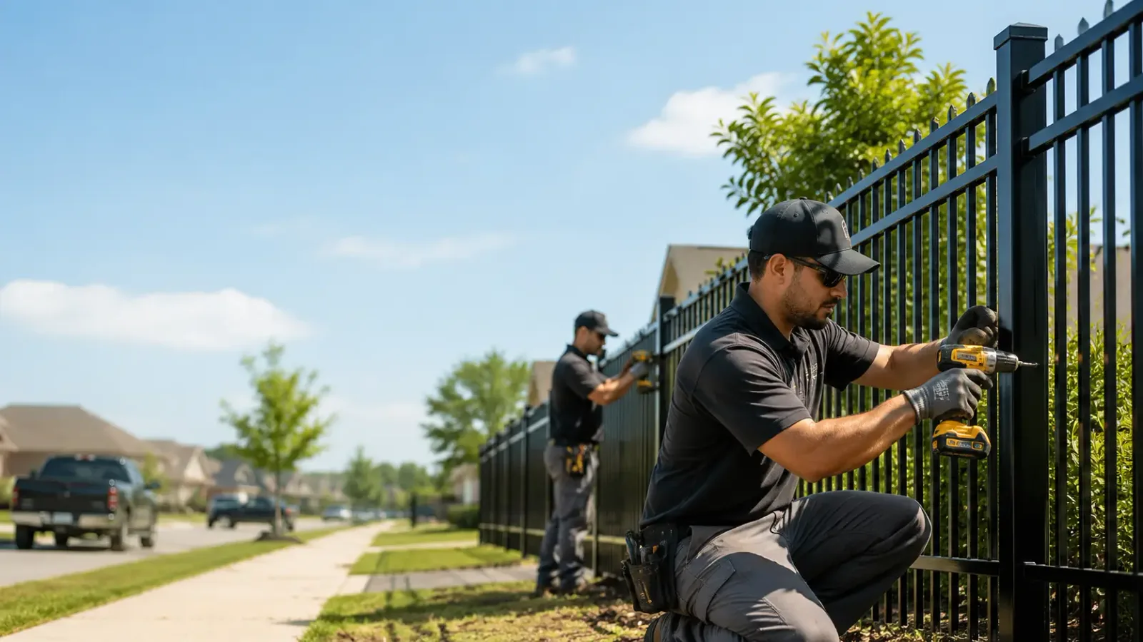 Metal Fence Installation in Chatham, IL